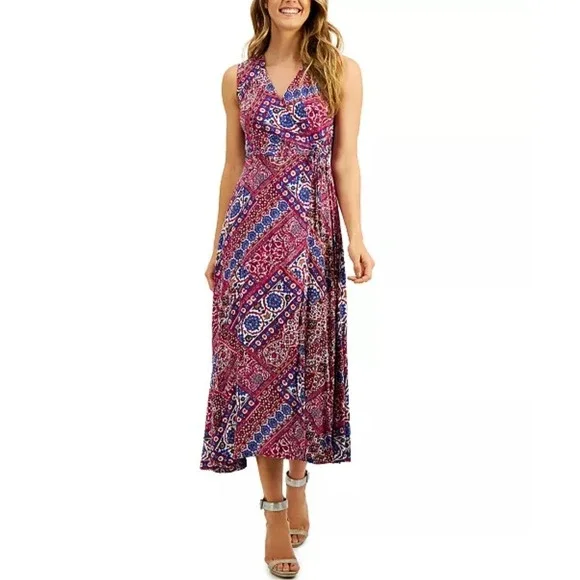 Calvin Klein | Dresses | Calvin Klein Womens Floral Faux Wrap Maxi Dress Size 8 | Poshmark Calvin Klein | Dresses | Calvin Klein Womens Floral Faux Wrap Maxi Dress Size 8 | Poshmark
